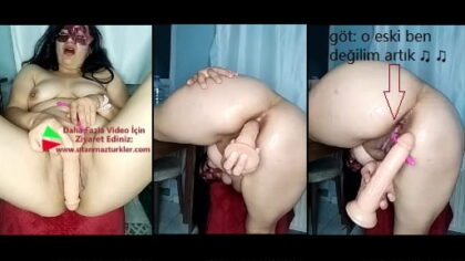 Milf Ayda: Götten İlk Deneme + Orgazm Rahatlaması #1
