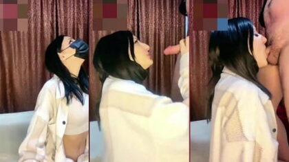 Maskesini Sıyırıp Arkadaşına Oral Veren Ünili Asu #2