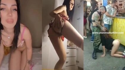 Tanga Sıyırıp Amını Teşhir Eden Mavi Gözlü Çıtır Selma