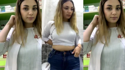 Eczacı Sarışın Hatun Soyunuyor