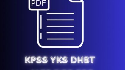 KPSS YKS DHBT PDF